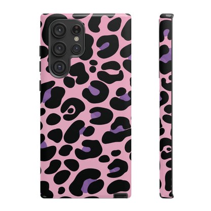 Pretty Pink & Lavender Leopard Print