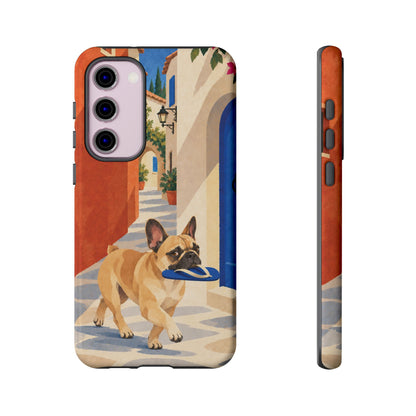 French Bulldog Quiet Lane Phone Case - Multicolor Phone Case - Samsung Galaxy S23 Plus / Glossy