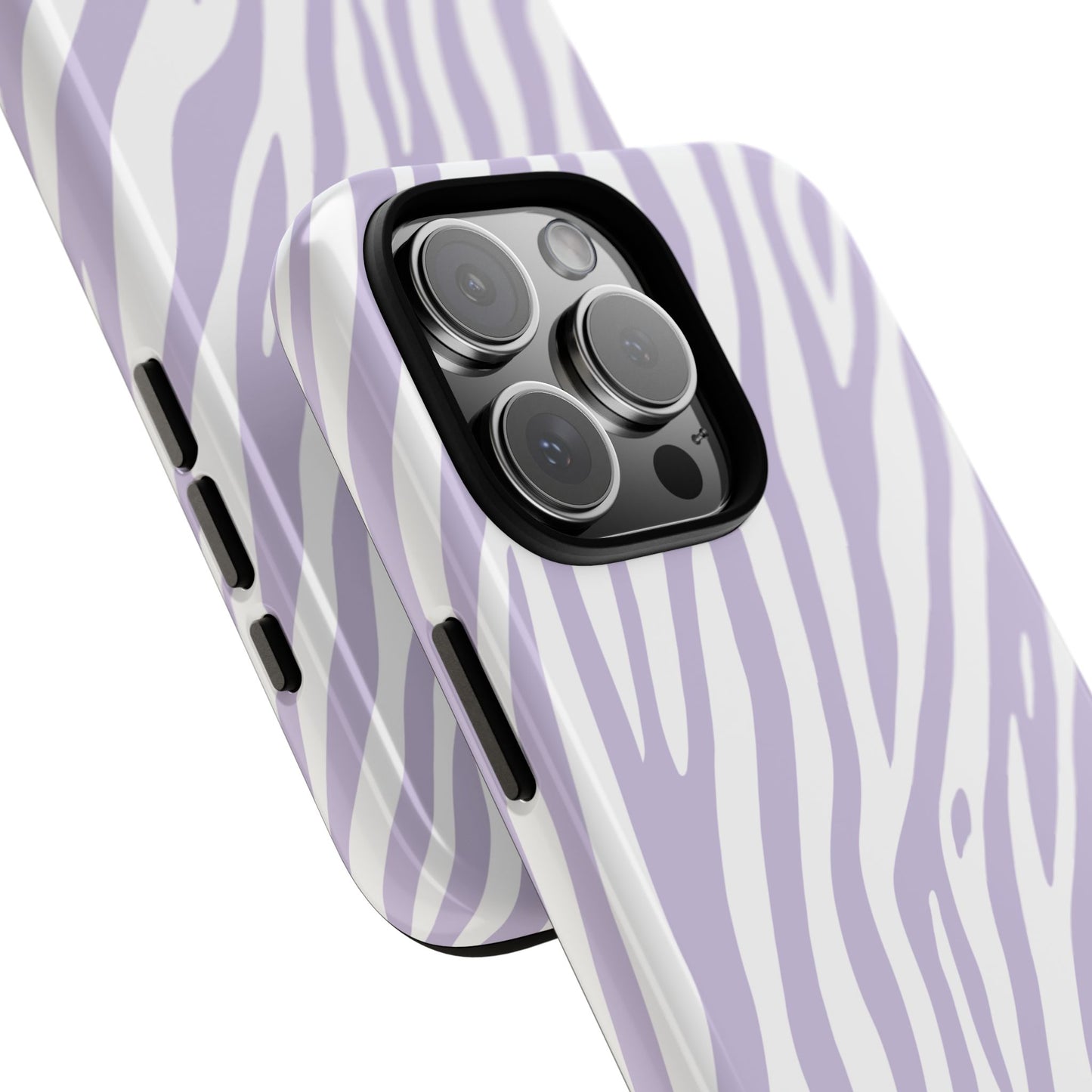 Lavender Tiger Print Phone Case