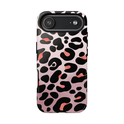 Cute Blush Leopard Print Phone Case