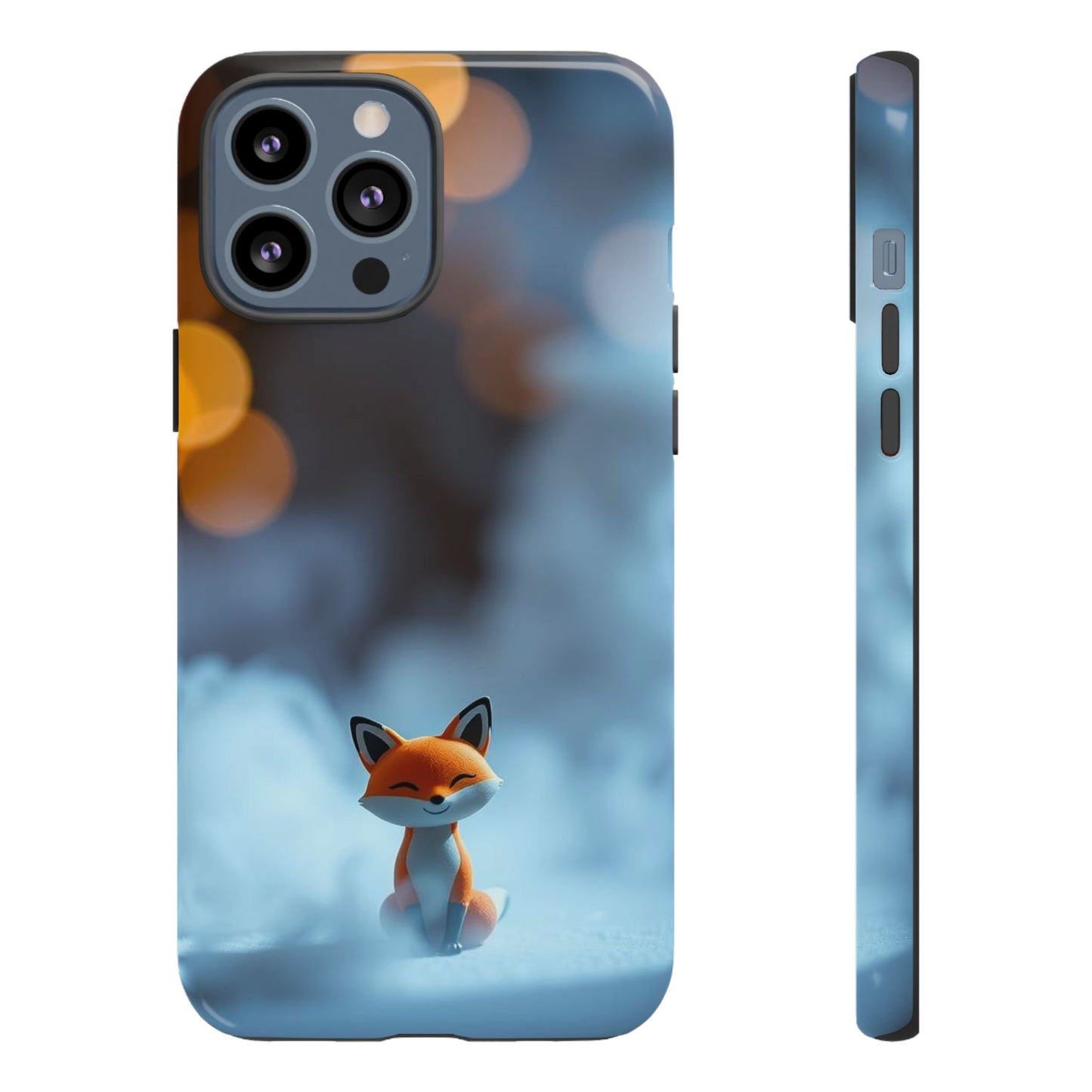 iPhone 13 Pro Max / Glossy Phone Case - Cute Misty Fox Design Phone Case
