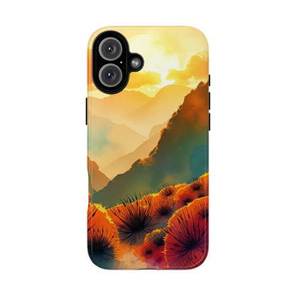 Ideallic Watercolour Sunset Design Phone Case - Multicolor Phone Case - iPhone 16 Plus / Glossy