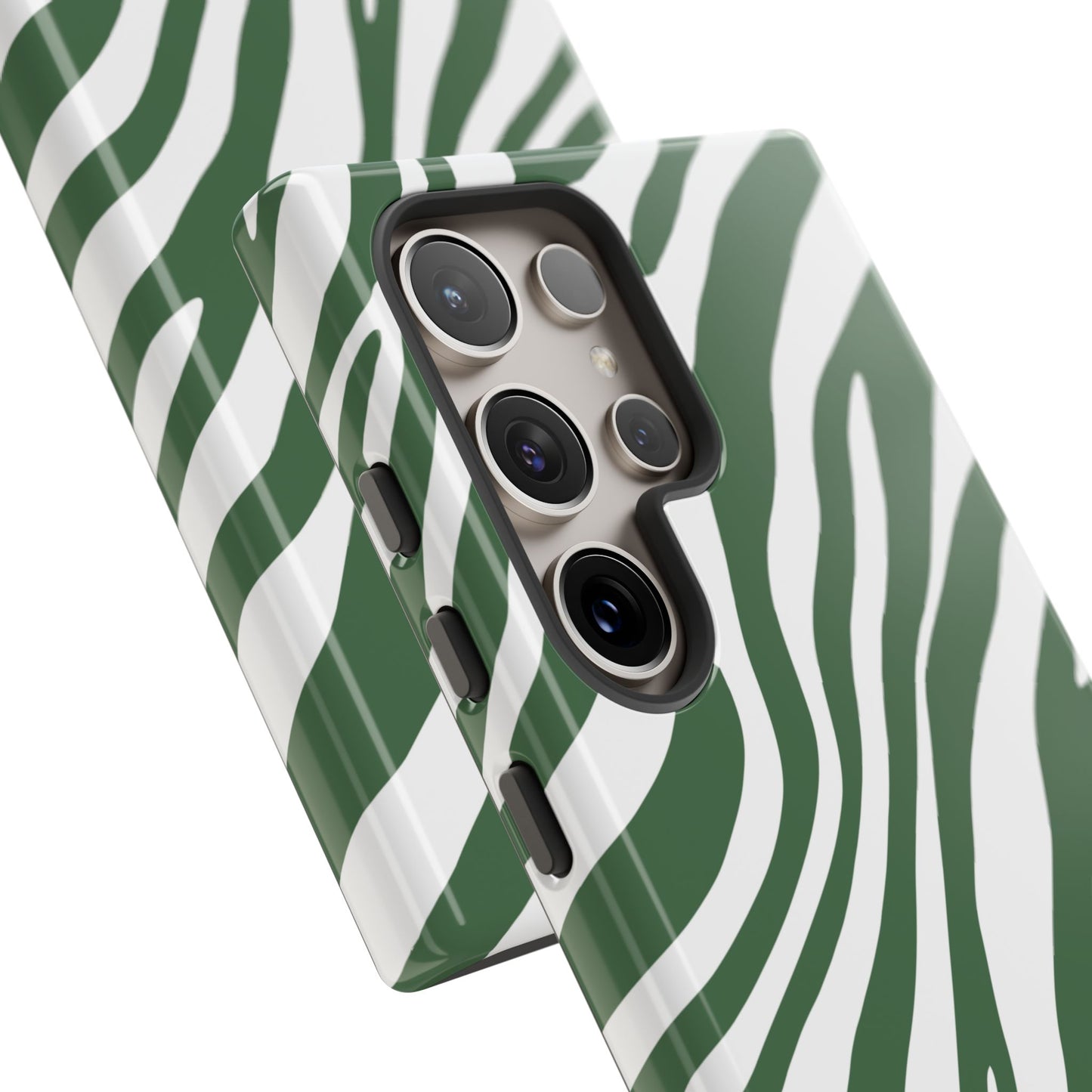 Modern Sage Zebra Print Phone Case