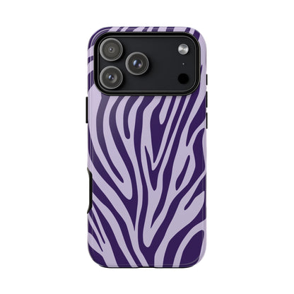 Boutique Lavender Tiger Print Phone Case