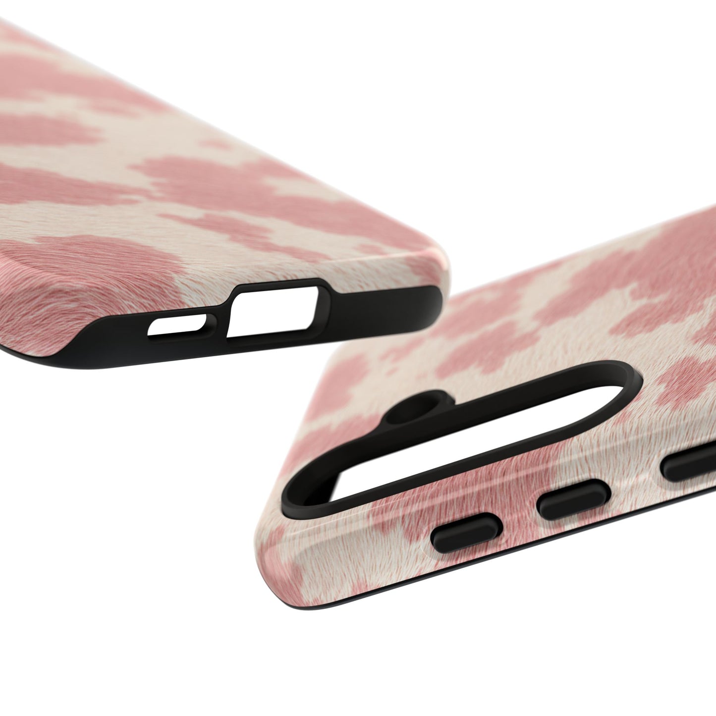 Pretty Blush Cow Print Phone Case