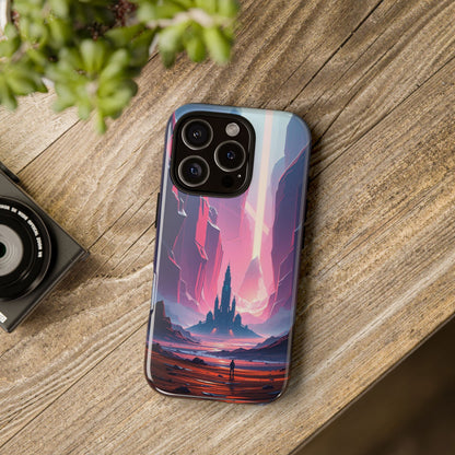 Alien Fortress Design Phone Case