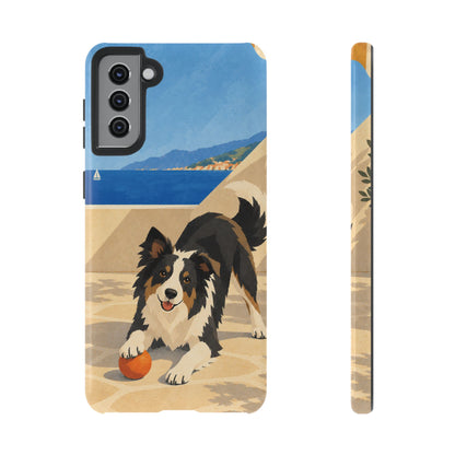Border Collie One More Throw Phone Case - Multicolor Phone Case - Samsung Galaxy S21 Plus / Glossy
