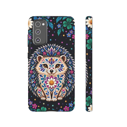 Vibrant Purple and Teal Calavera Hedgehog Phone Case - Multicolor Phone Case - Samsung Galaxy S20 FE / Glossy