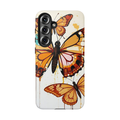 Abstract Butterflies Design Phone Case - Multicolor Phone Case - Samsung Galaxy S25 Plus / Glossy