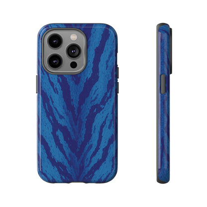 Midnight Tiger Print Phone Case
