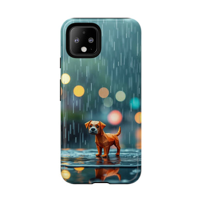 Origami 'Soggy Dog' Design Phone Case