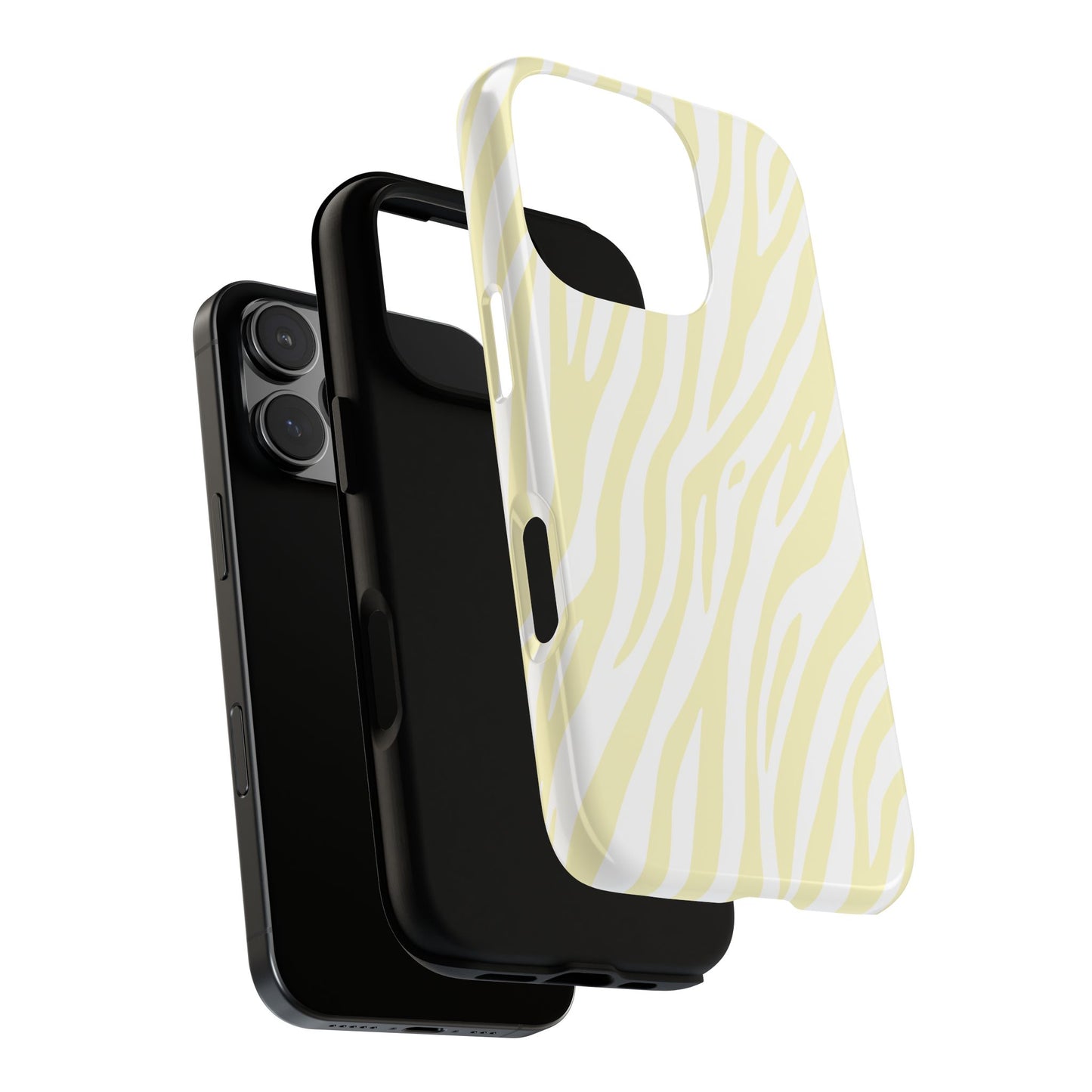 Buttercream Tiger Print Phone Case