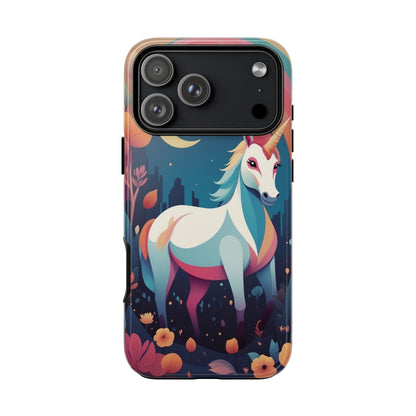 Stylised Unicorn & Rainbow Design Phone Case - Multicolor Phone Case - iPhone 18 Pro Max / Glossy