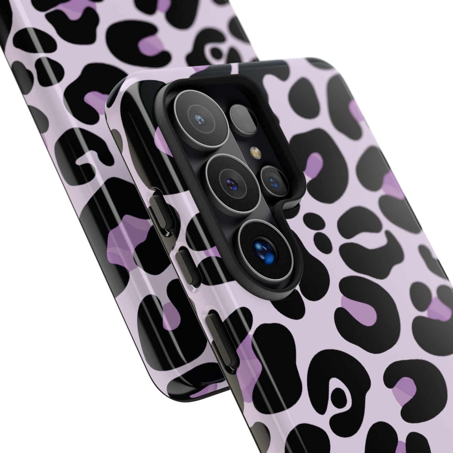 Pretty Lavender Leopard Print Phone Case