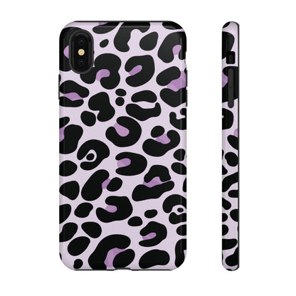 Pretty Lavender Leopard Print Phone Case
