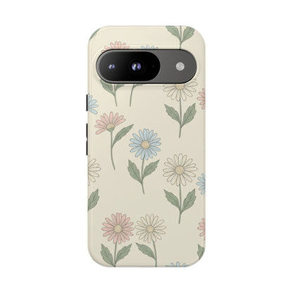 Pretty Pastel Daisy Pattern Phone Case