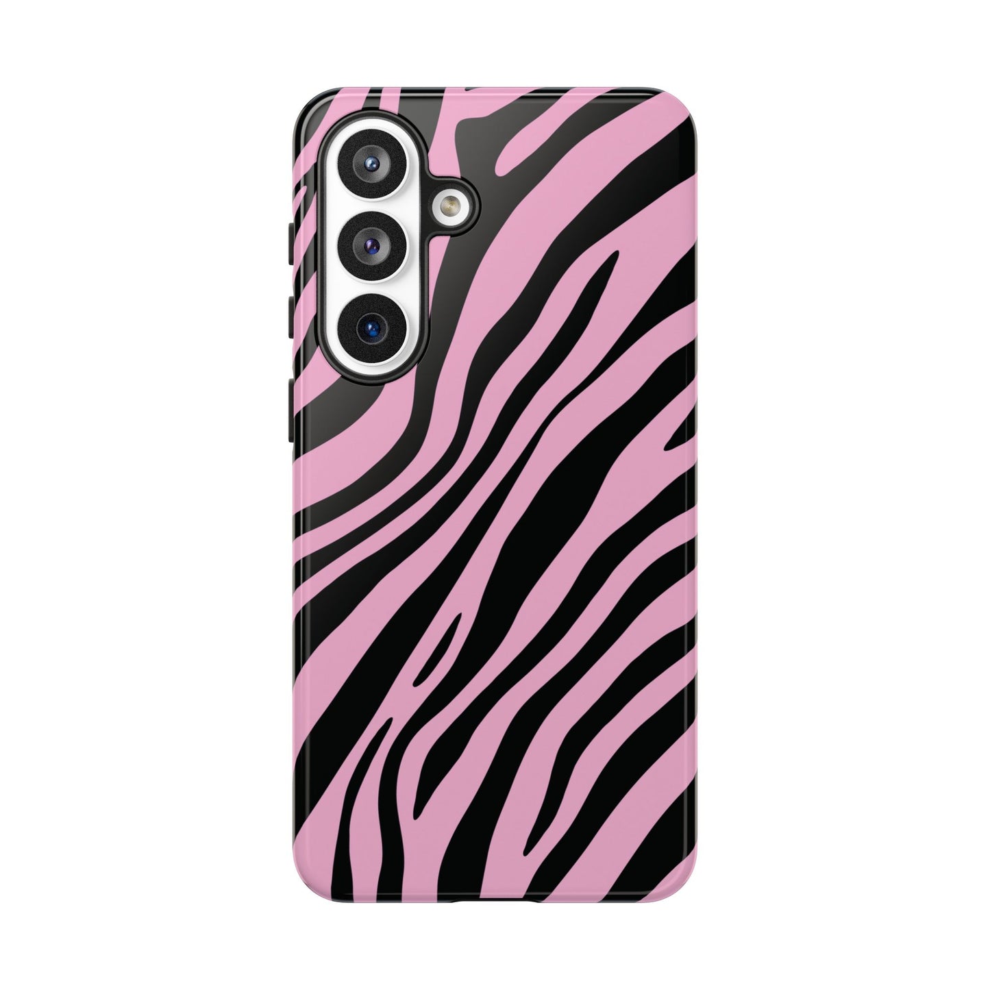 Modern Blush Zebra Print Phone Case