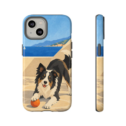 Border Collie One More Throw Phone Case - Multicolor Phone Case - iPhone 14 / Glossy