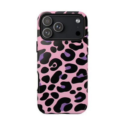 Pretty Pink & Lavender Leopard Print