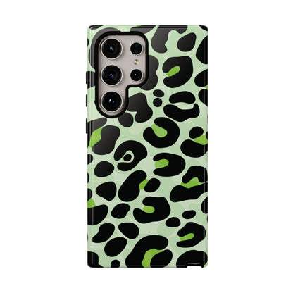 Fresh Mint Leopard Print Phone Case