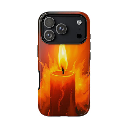 iPhone 17 Pro / Glossy Phone Case - Red Candle Phone Case