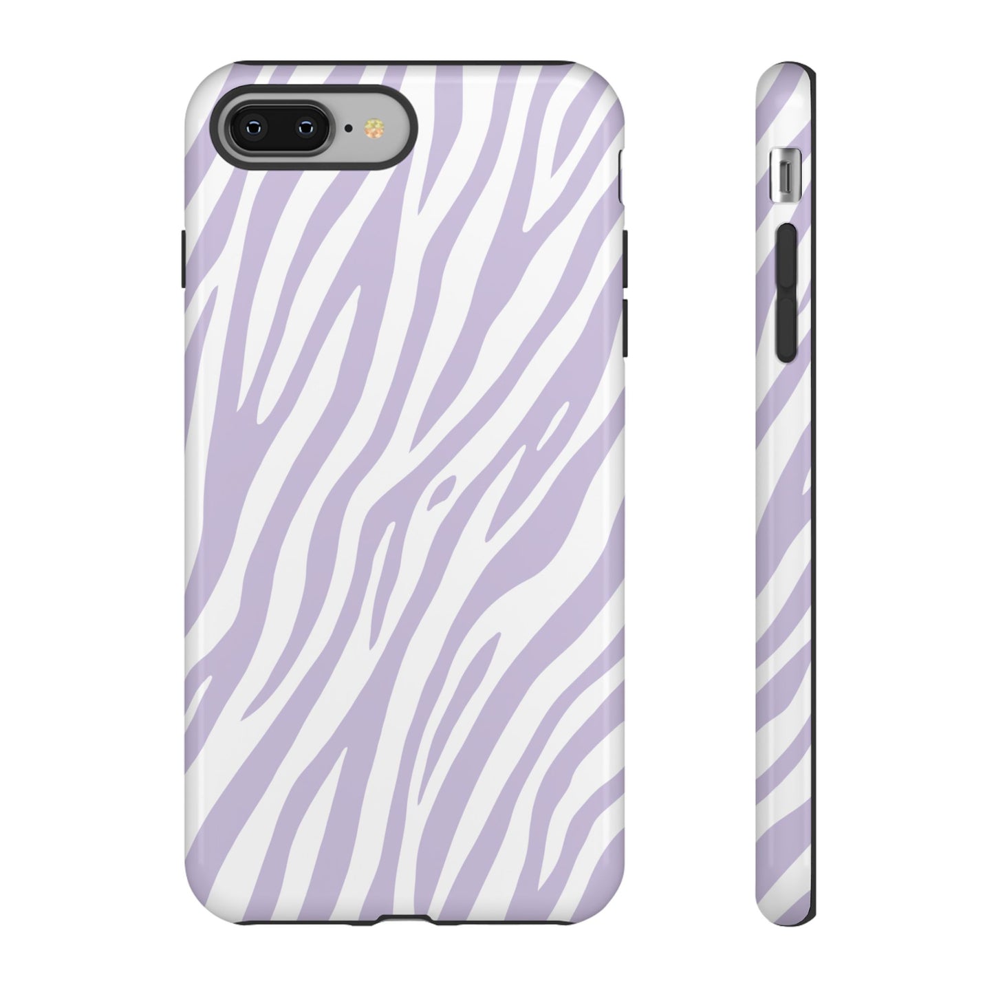 Lavender Tiger Print Phone Case