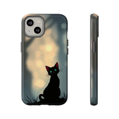 Gothic Cat Design Phone Case - Multicolor Phone Case - iPhone 14 / Glossy
