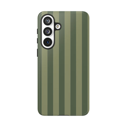 Green Stripe Pattern Phone Case - Green Phone Case - Samsung Galaxy S26 Plus / Glossy
