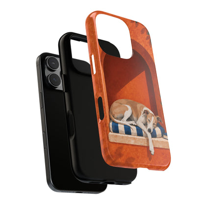 Whippet Siesta Nook Phone Case - Multicolor Phone Case
