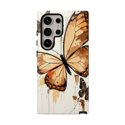Acrylic Style Butterflies Design Phone Case - Multicolor Phone Case - Samsung Galaxy S24 Ultra / Glossy