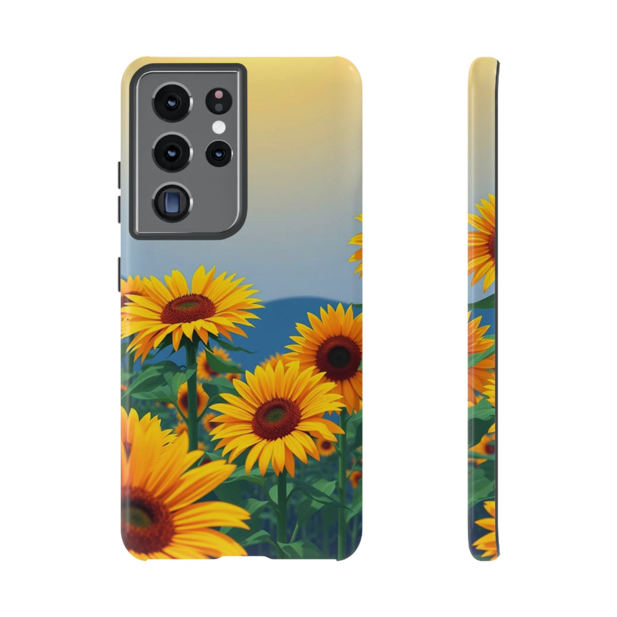 Sunflowers Design Phone Case - Multicolor Phone Case - Samsung Galaxy S21 Ultra / Glossy