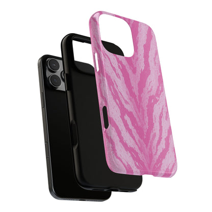 Blush Tiger Print Phone Case