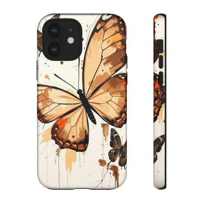Acrylic Style Butterflies Design Phone Case - Multicolor Phone Case - iPhone 12 / Glossy