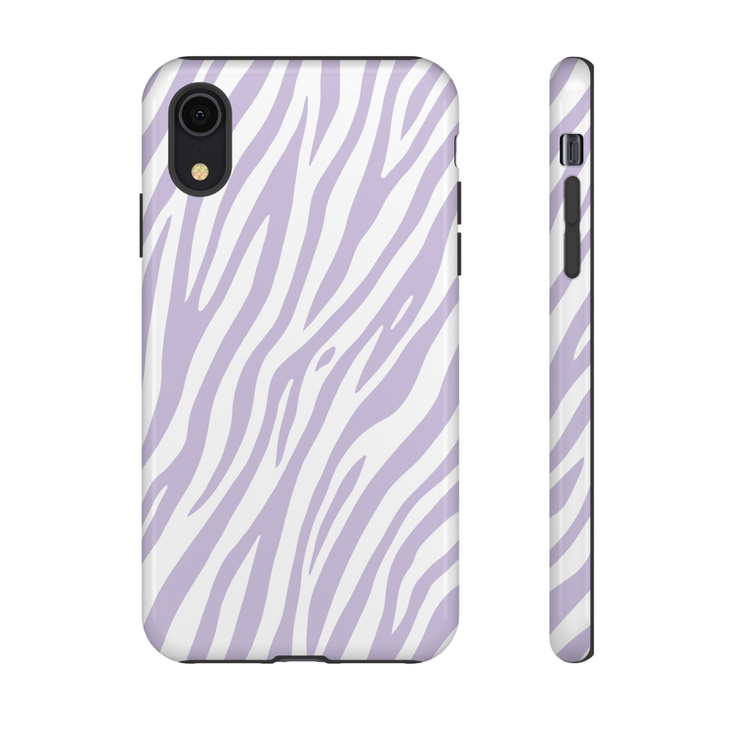 Lavender Tiger Print Phone Case