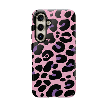 Pretty Pink & Lavender Leopard Print