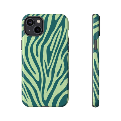 Boutique Sage Tiger Print Phone Case
