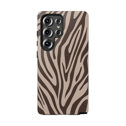 Boutique Mocha Tiger Print Phone Case