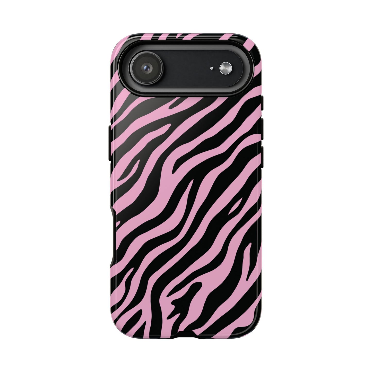 Stylish Blush Zebra Print Phone Case