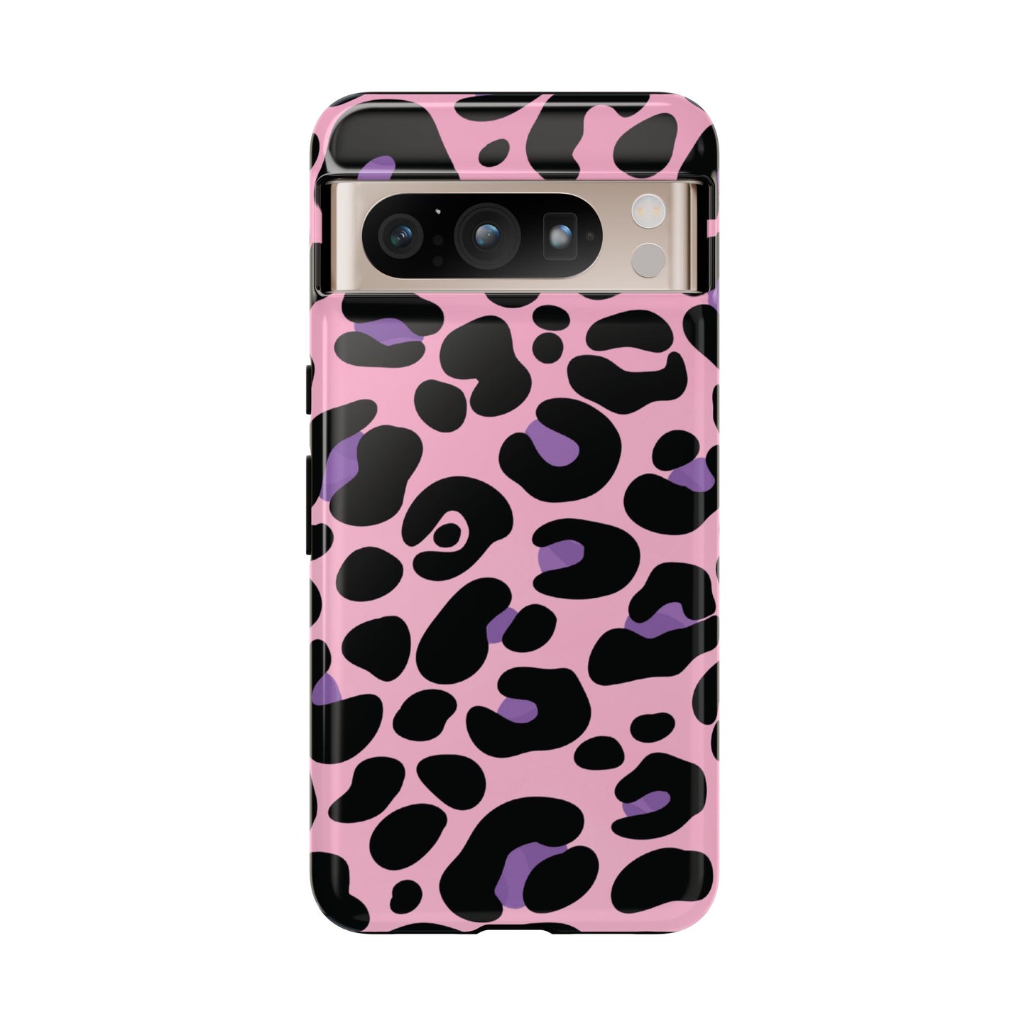 Pretty Pink & Lavender Leopard Print