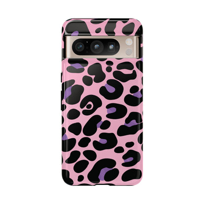 Pretty Pink & Lavender Leopard Print