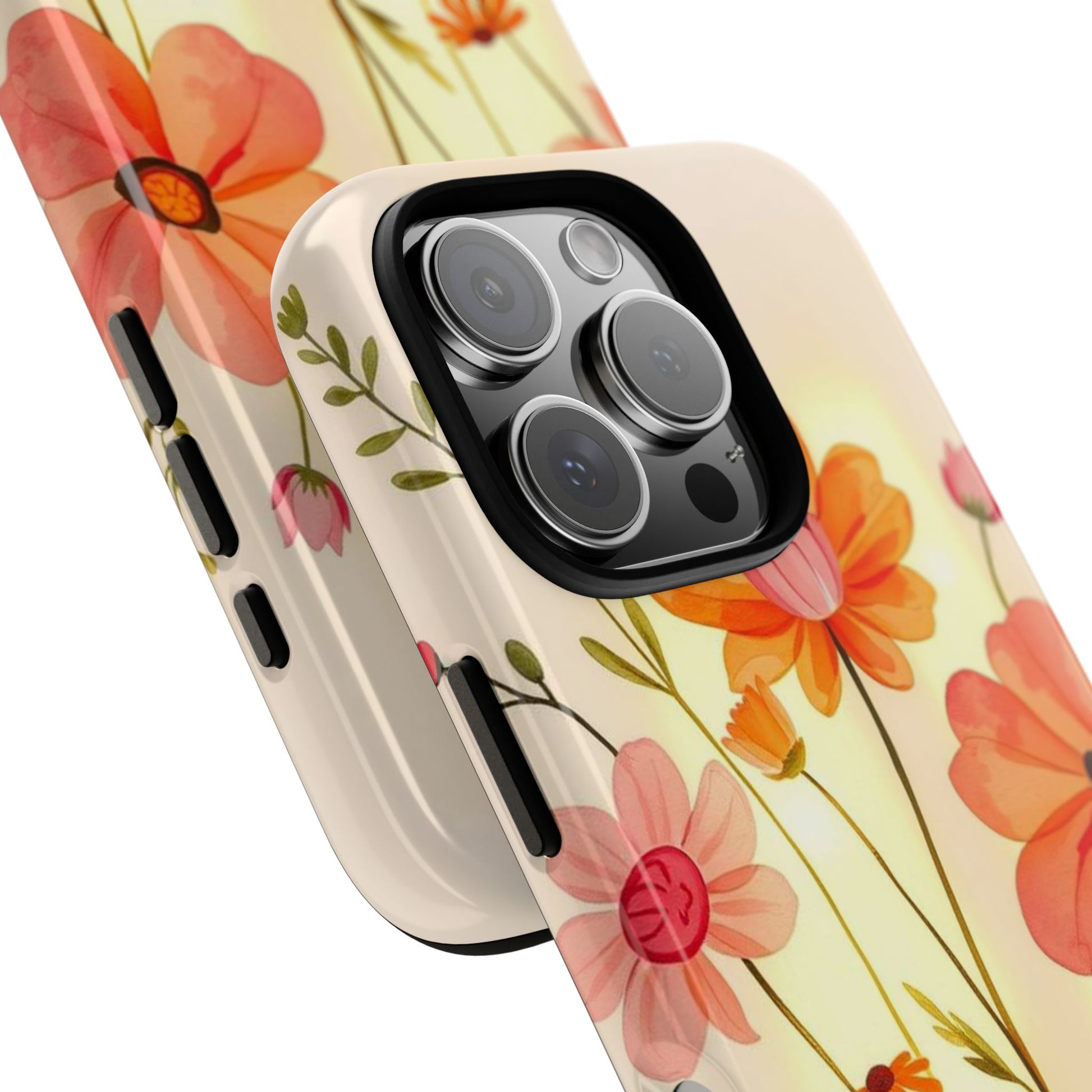 Phone Case - Watercolour Bunch of Wildflowers Design Phone Case