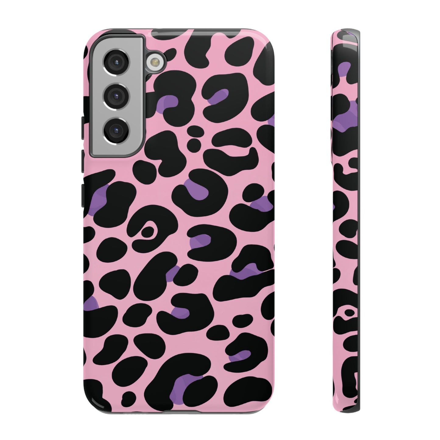Pretty Pink & Lavender Leopard Print