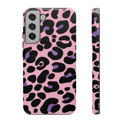 Pretty Pink & Lavender Leopard Print