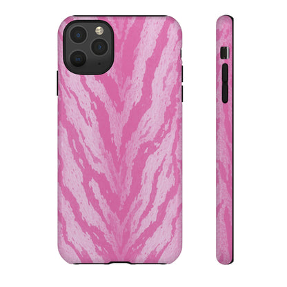 Blush Tiger Print Phone Case