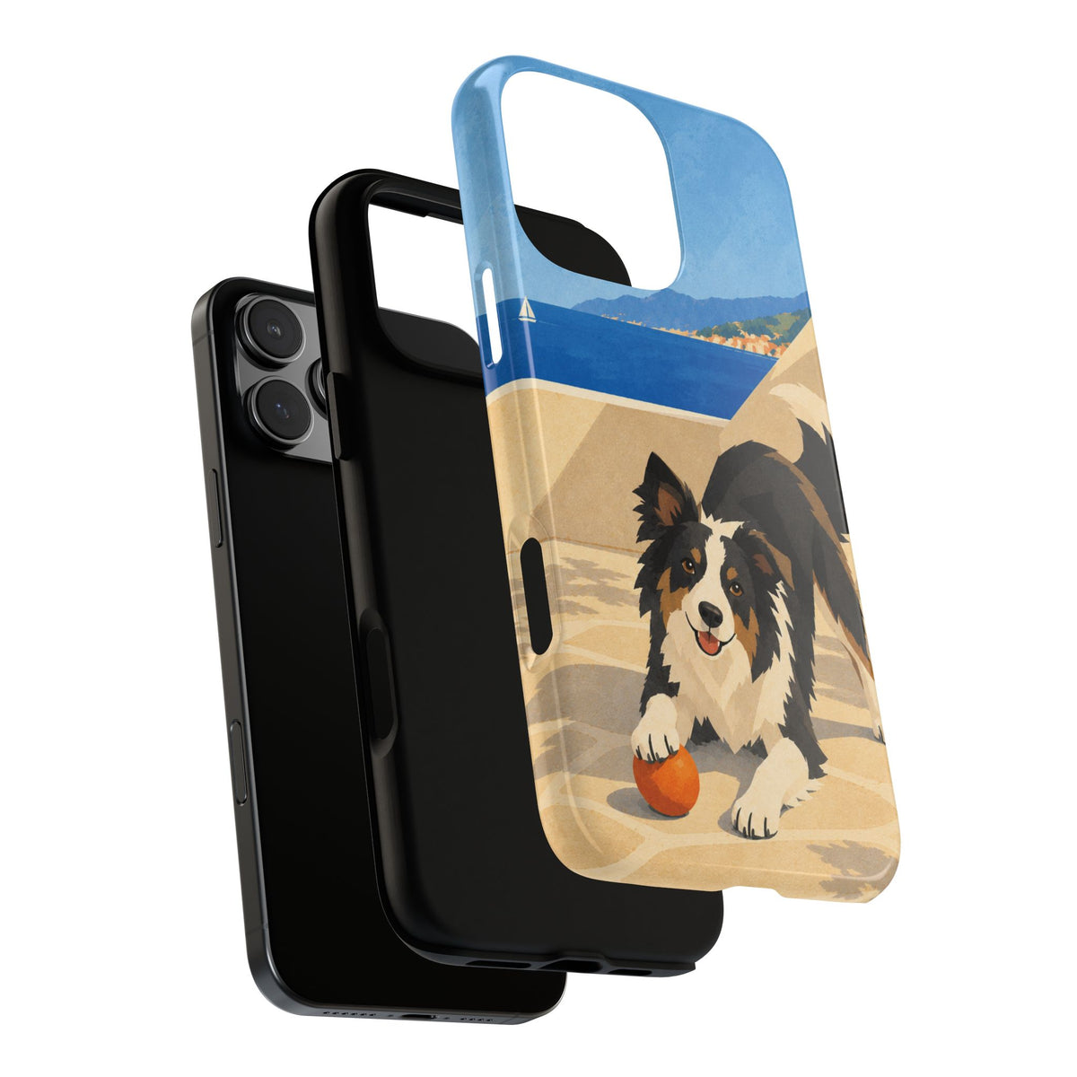 Border Collie One More Throw Phone Case - Multicolor Phone Case