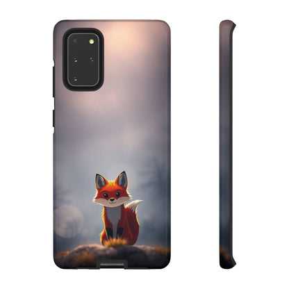 Cute Gothic Fox Design Phone Case
