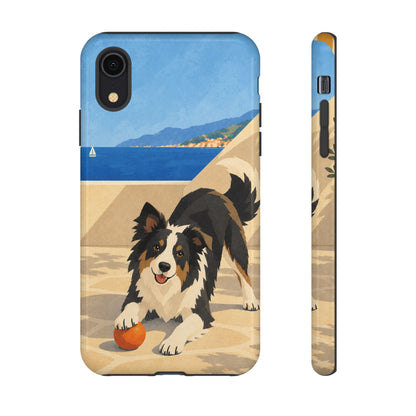 Border Collie One More Throw Phone Case - Multicolor Phone Case - iPhone XR / Glossy