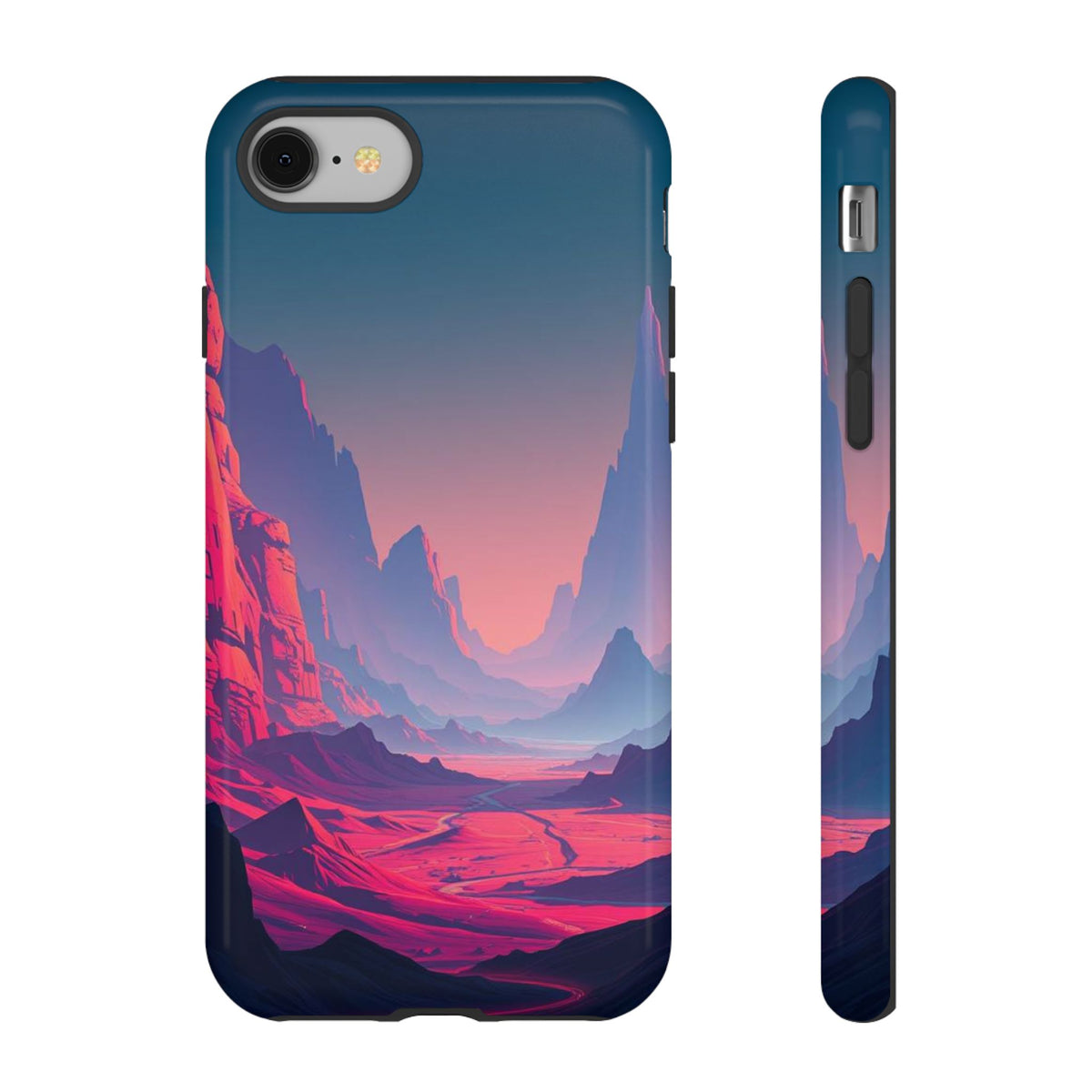 Alien Vista Design Phone Case - Multicolor Phone Case - iPhone 8 / Glossy