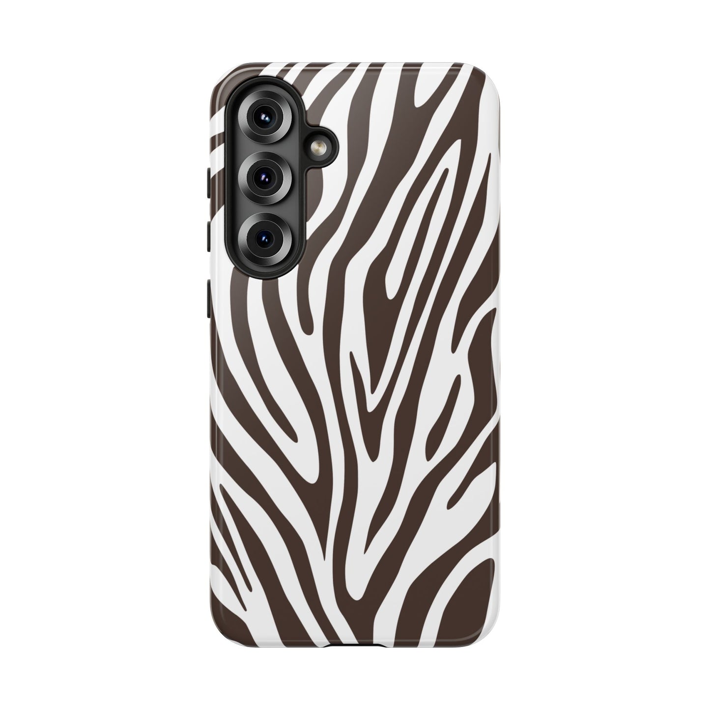 Graphic Brown Tiger Print Phone Case