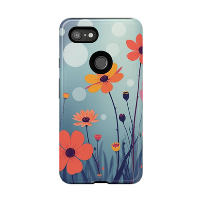 Vibrant Wildflowers Design Phone Case